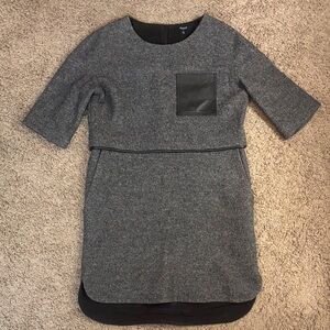 Madewell Heather Gray Dress